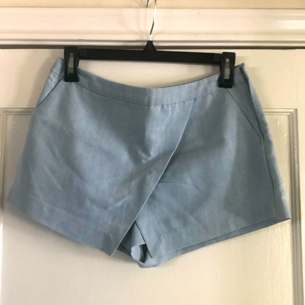 Powder Blue Flattering Skort